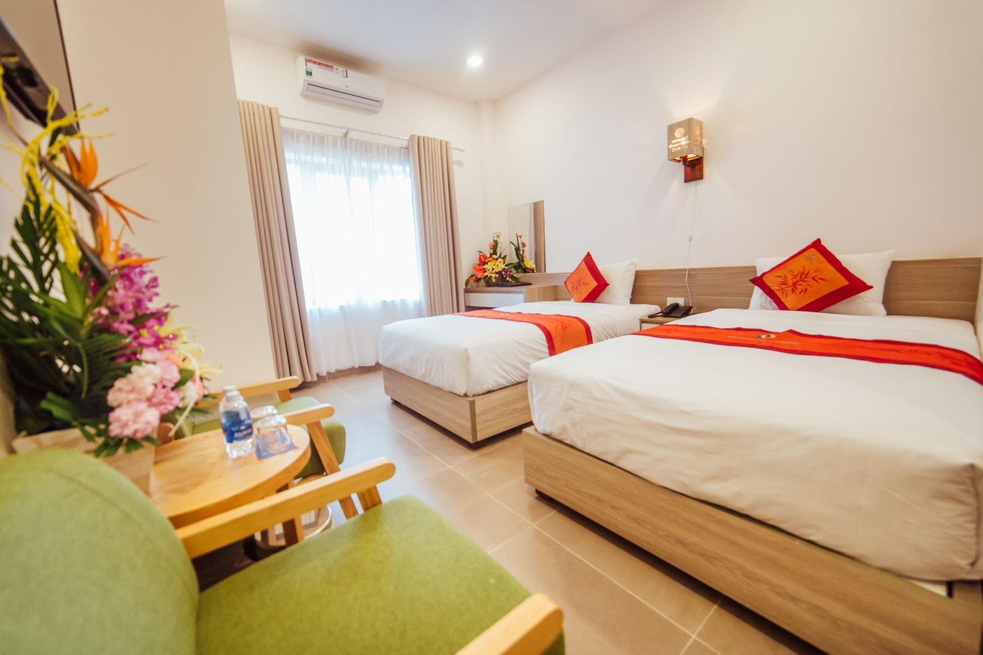 Green Hotel Дананг Экстерьер фото