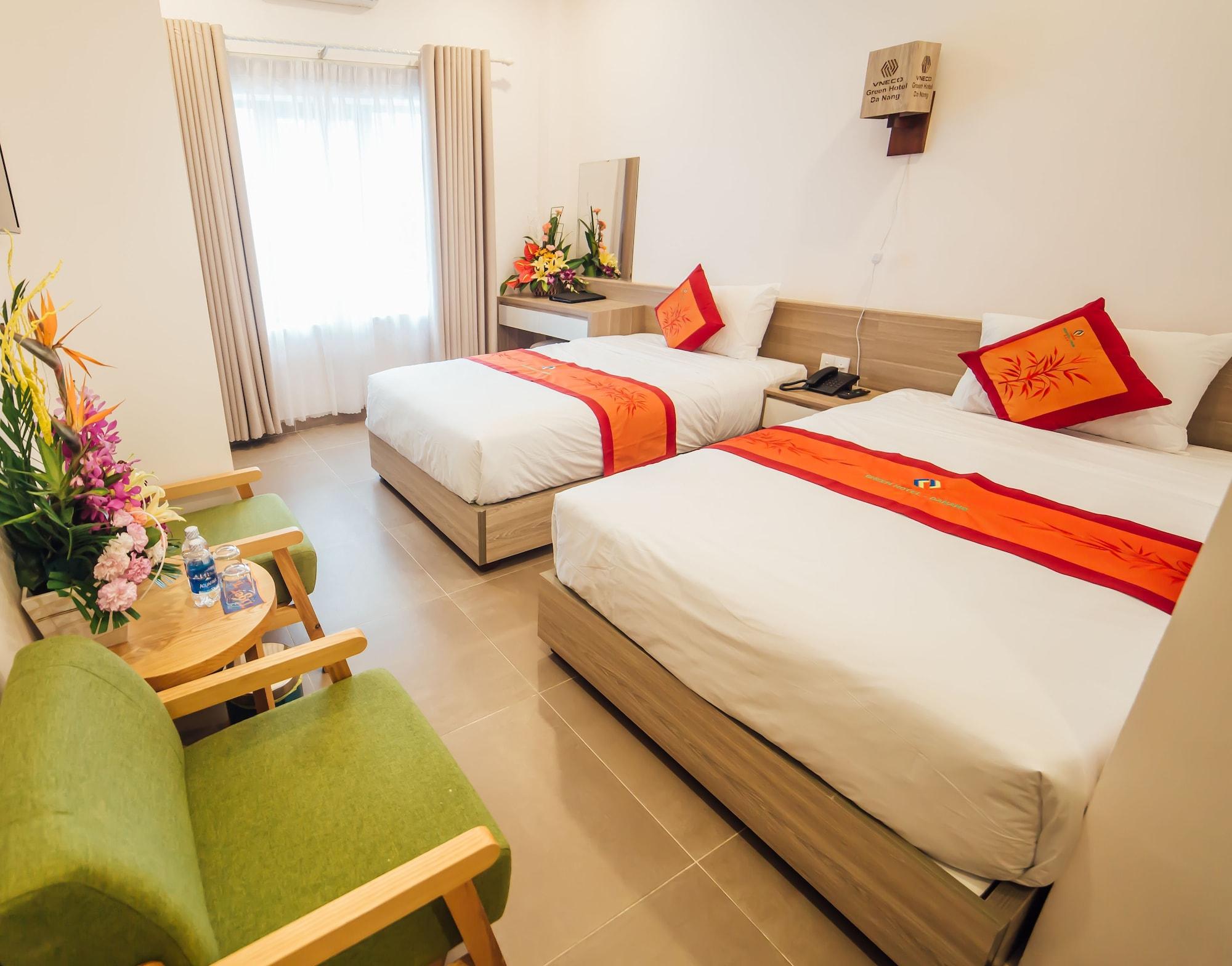 Green Hotel Дананг Экстерьер фото