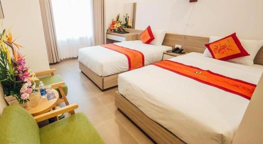 Green Hotel Дананг Экстерьер фото